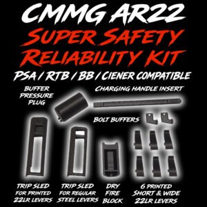 cmmg 22lr ar 22 bolt super safety super selektor frt trip reliability kit