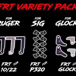 FRT Variety Pack for Glock, Ruger 10/22, and SIG P320 M17 M18