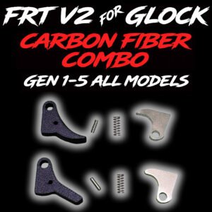 Glock FRT V2 carbon fiber kit forced reset trigger