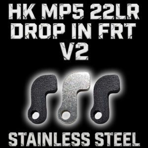 HK MP5 22LR Steel FRT with 2x PET-CF bonus pieces - 316 stainless steel forced reset trigger combo