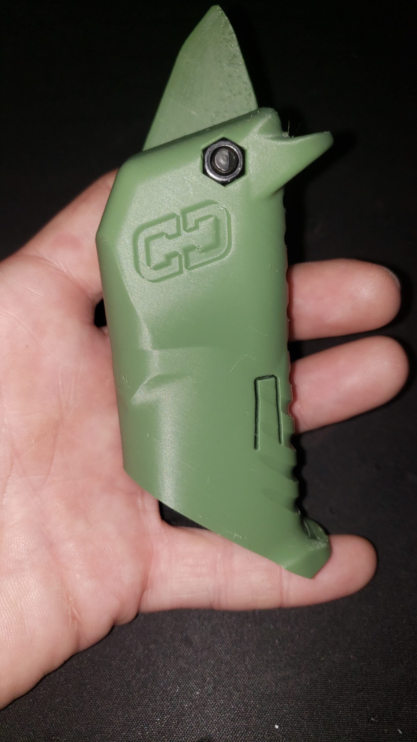 TX22 OD GREEN NOT A GRIP RIGHT SIDE