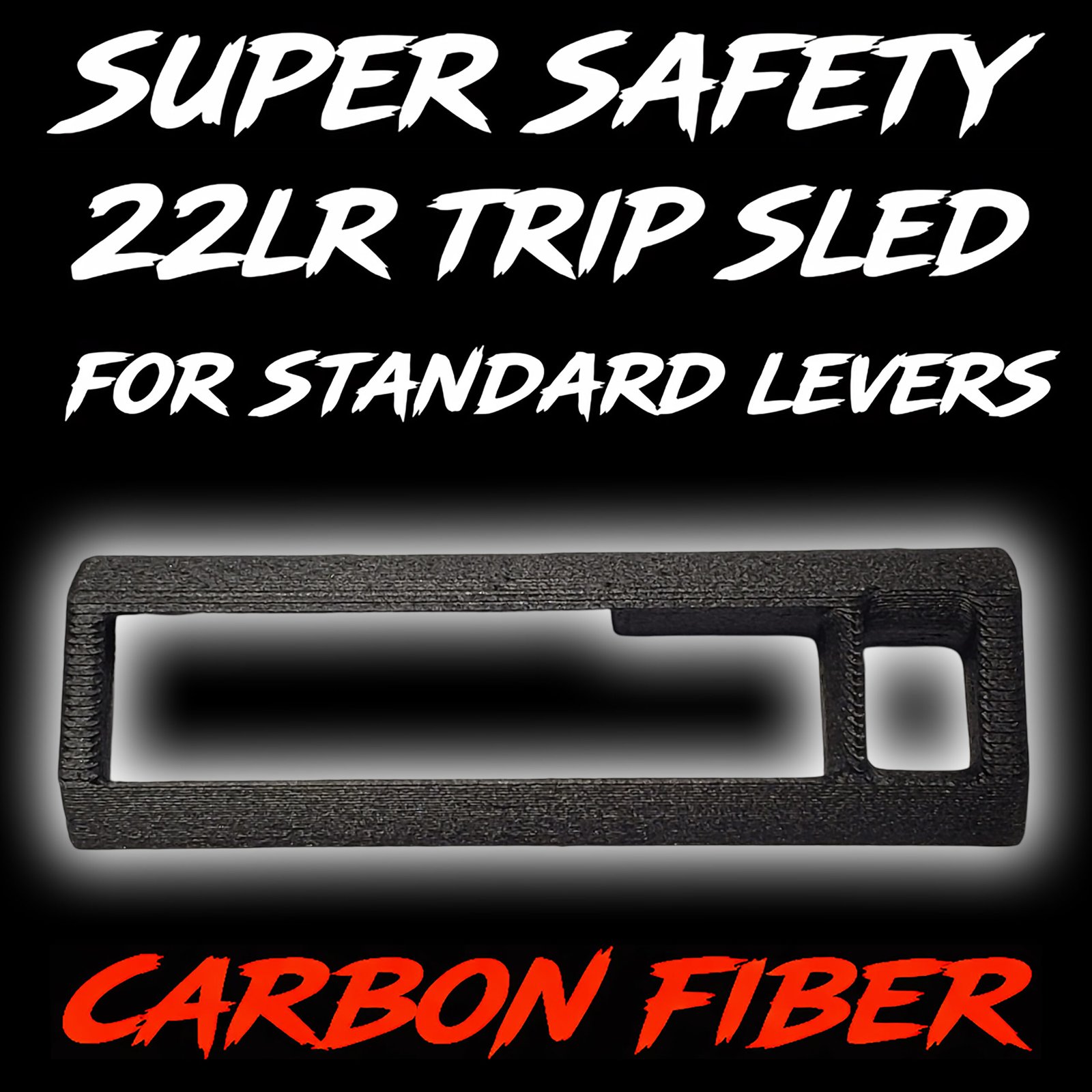 AR-22 super safety trip sled for standard length levers (22LR PET-CF)