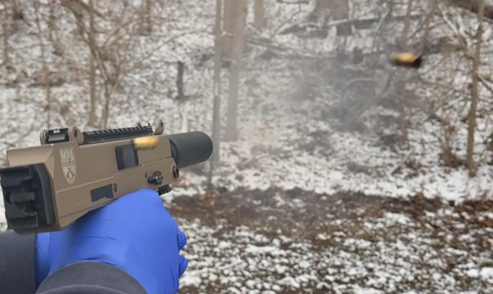 MAC-10 FRT firing brass ejection MPA Defender