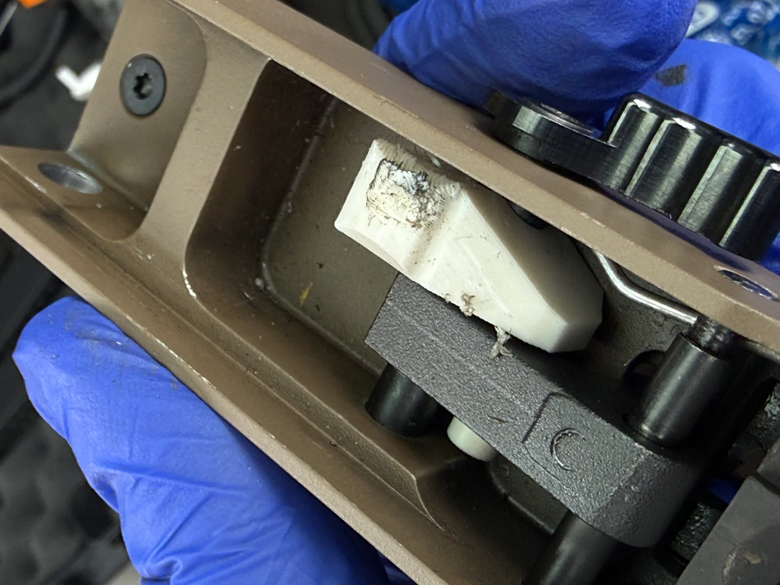 MAC FRT wear pattern used PET-CF trigger