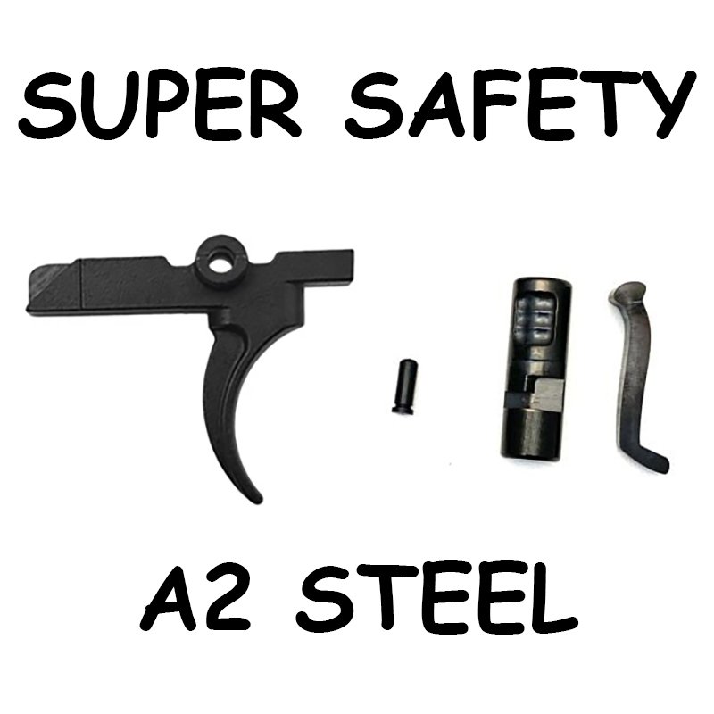 Super Safety FRT 3 Position | A2 Tool Steel Cam & Lever + Drop-In Trigger