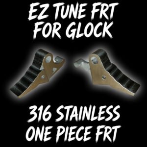 EZ Tune One Piece 316 Stainless Steel FRT for Glock pistols