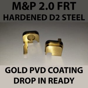 M&P 2.0 FRT D2 tool steel gold PVD low profile