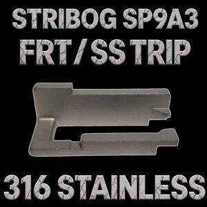 Stribog SP9A3 316 stainless steel Super Safety FRT trip sled